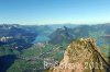 Luftaufnahme Kanton Schwyz/Mythen/GR Mythen Sommer - Foto Grosser Mythen 6345